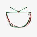 Red, Green & White Bracelet